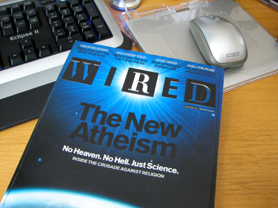 new atheism -- wired =no heaven no hell just science=